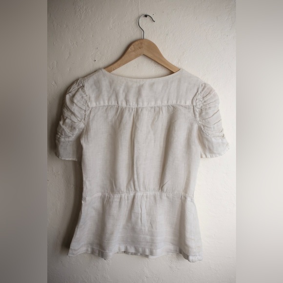 Meadow Rue Linen Top - Picture 3 of 3